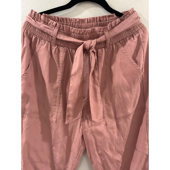 Abercrombie & Fitch Belted Paperbag Utility Joggers Elastic Ankle NWT Medium - Picture 4 of 10